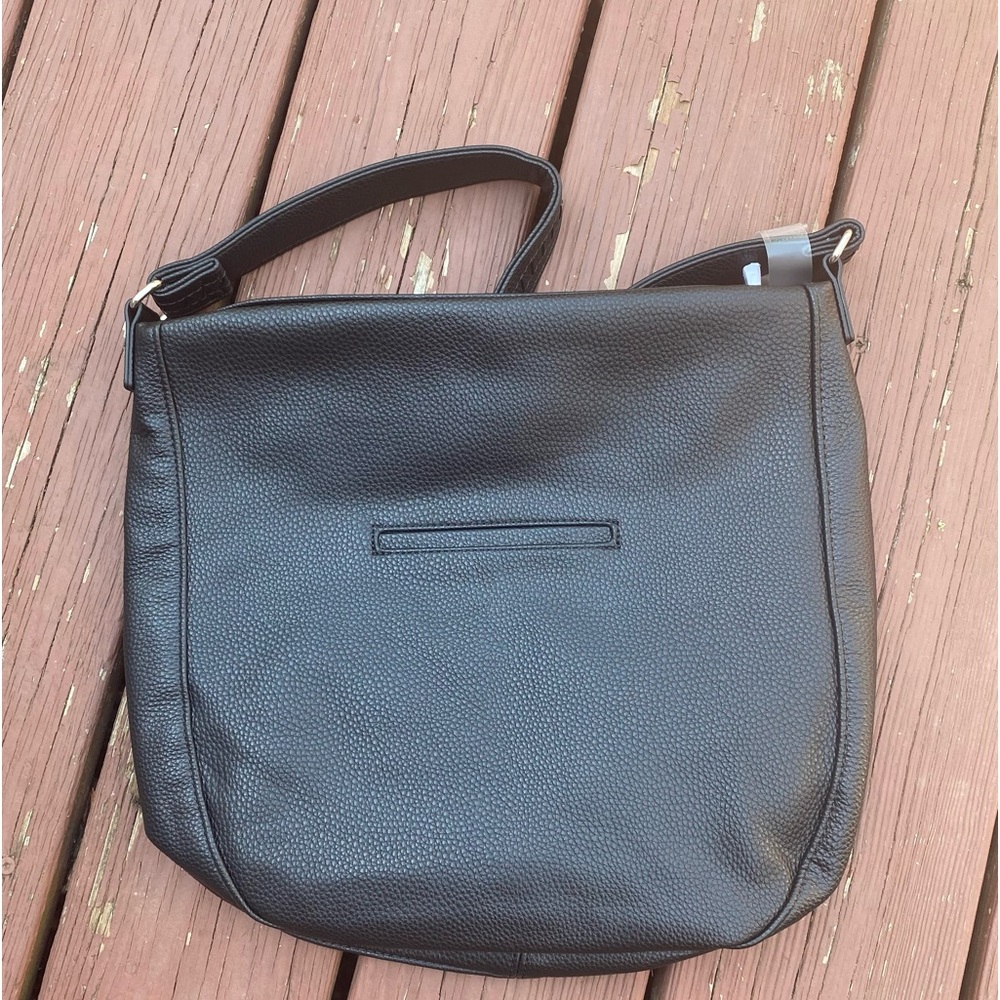 Thirty-One Midway Hobo Bag in City Charcoal Pebble. New in Bag! Never Used!